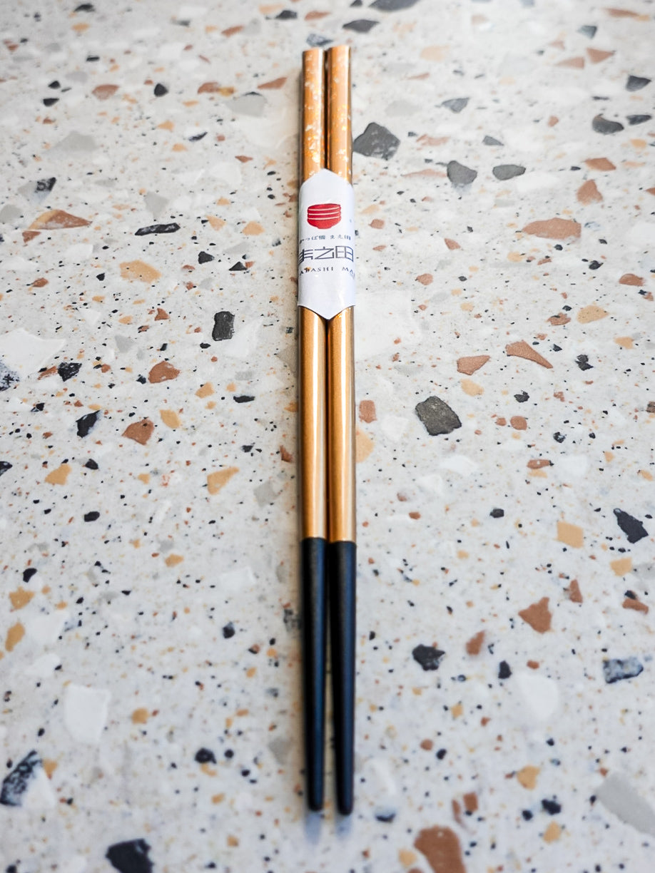 Kappabashi Maeda Gold Leaf Terrazzo Chopsticks